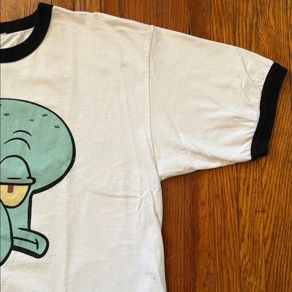 2002 Squidward Vintage Ringer T-Shirt - Picture 7 of 11